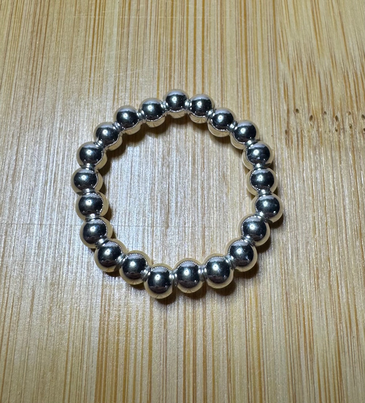 Sterling Silver Stretch Ring size 8