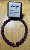 Amethyst 8 inch Bracelet