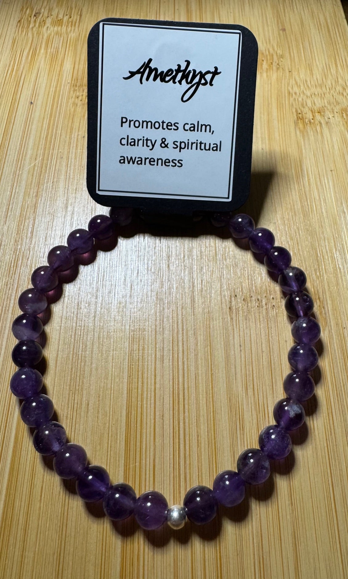 Amethyst 8 inch Bracelet