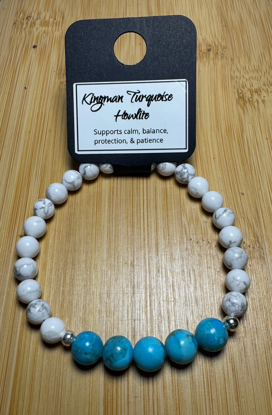 Kingman Turquoise & Howlite