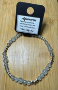 Aquamarine 8 inch Stretch Bracelet